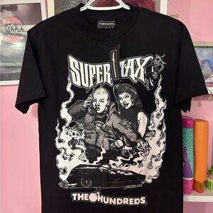 The Hundreds Black Supermax Graphic Tee